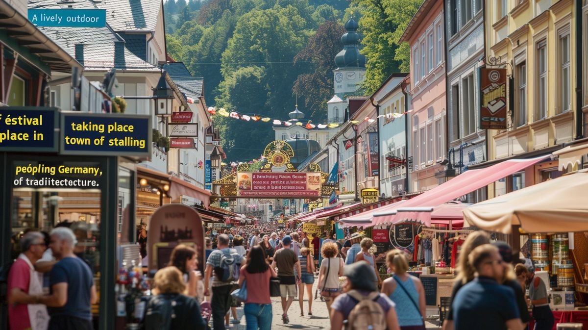 Besucher genießen ein Freiluftkonzert bei den Bad Ems Veranstaltungen