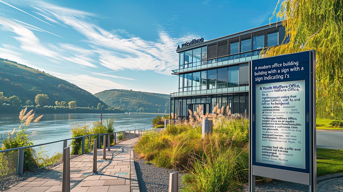 Jugendamt Rhein-Lahn-Kreis Mitarbeiter bei der Beratung in freundlicher Atmosphäre