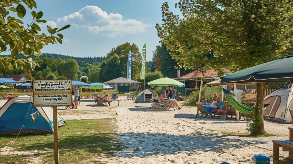 Bunte Blumen im Sonnenlicht auf einer Wiese