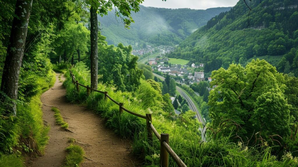 Wanderwege Bad Ems durch malerische Natur und beruhigende Landschaften